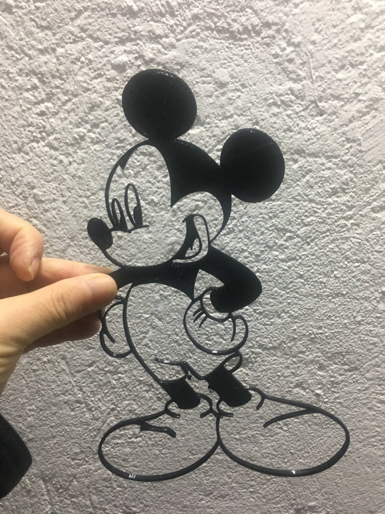 Mickey Mouse - wall art / decoration