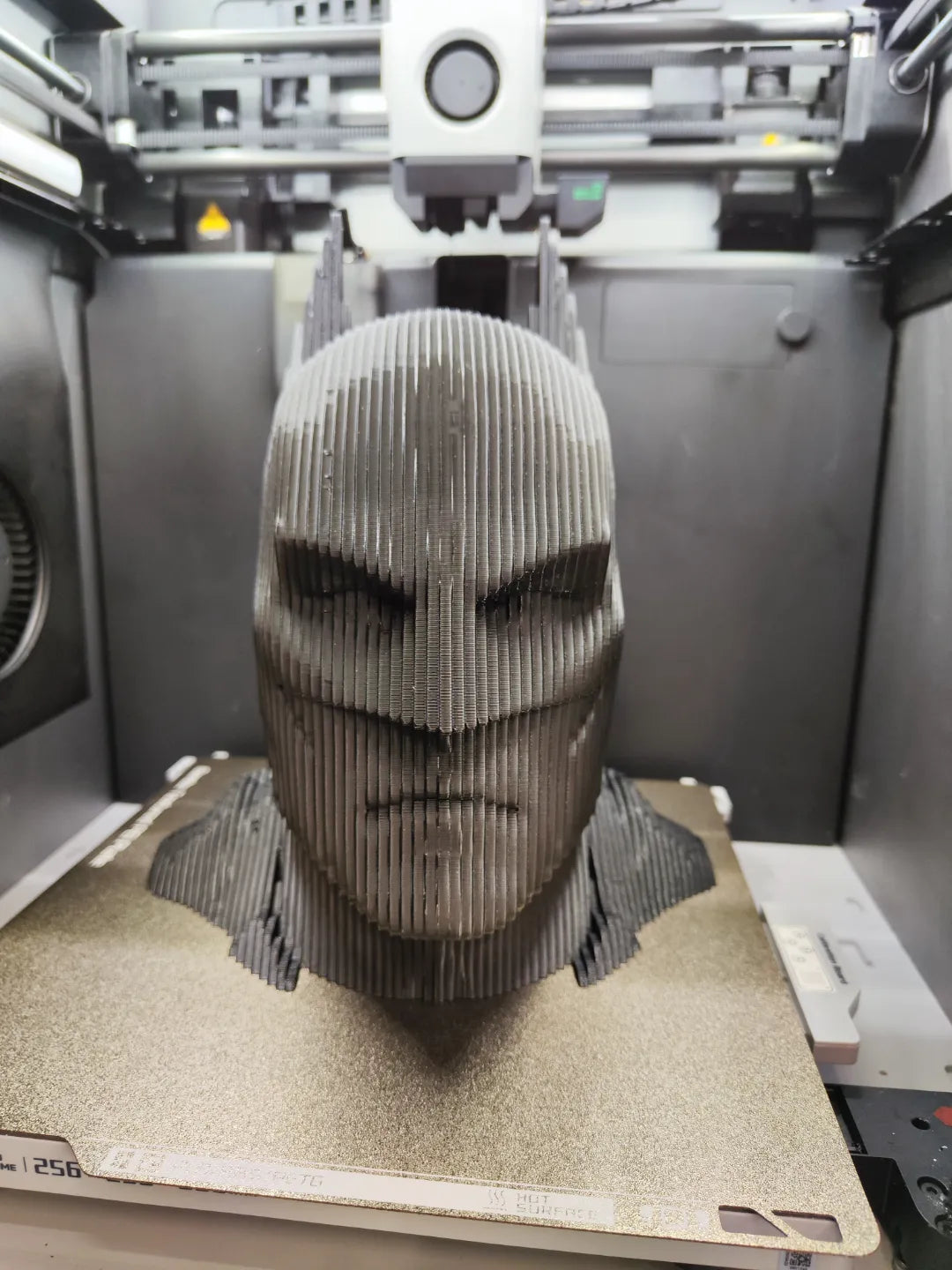 Batman bust art design