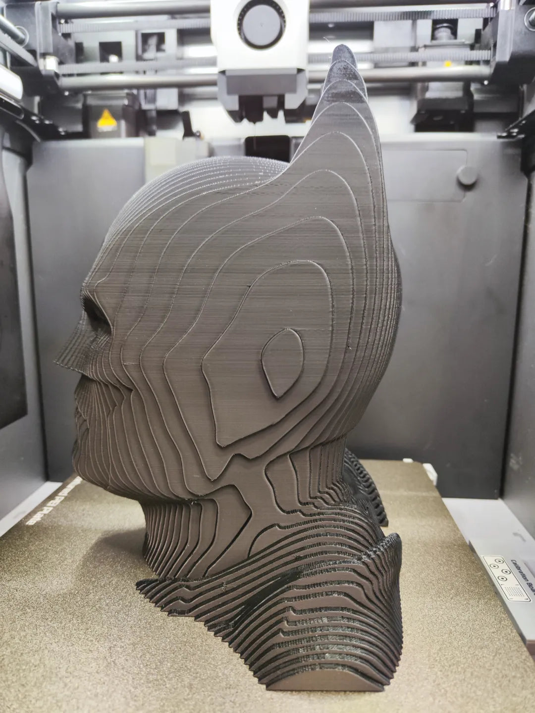 Batman bust art design