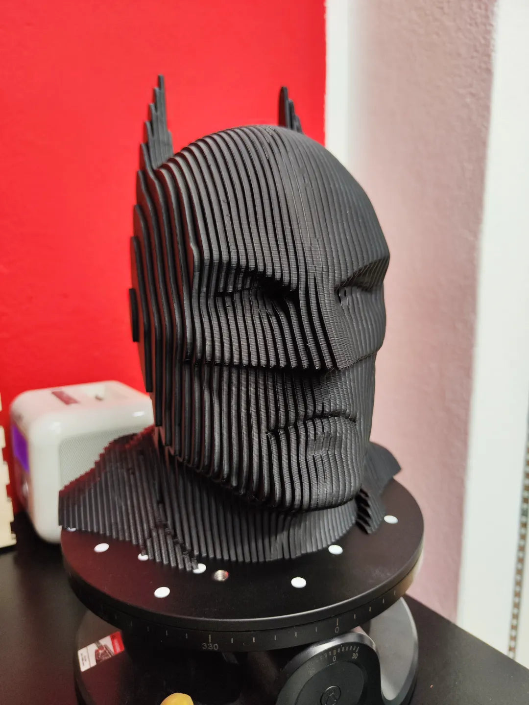 Batman bust art design