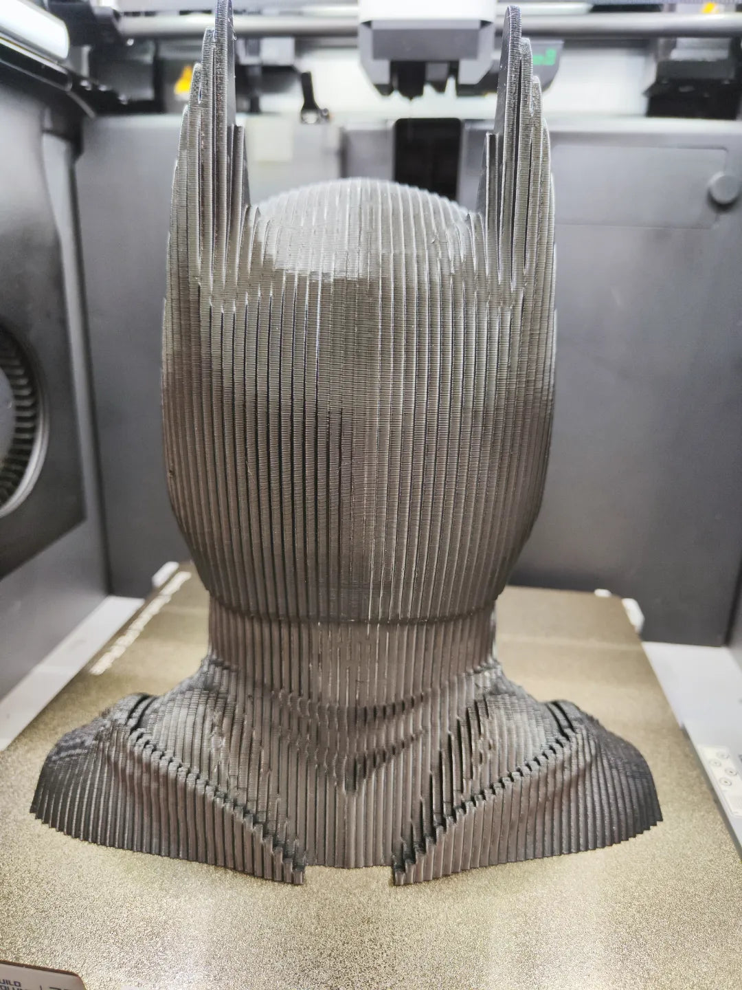 Batman bust art design