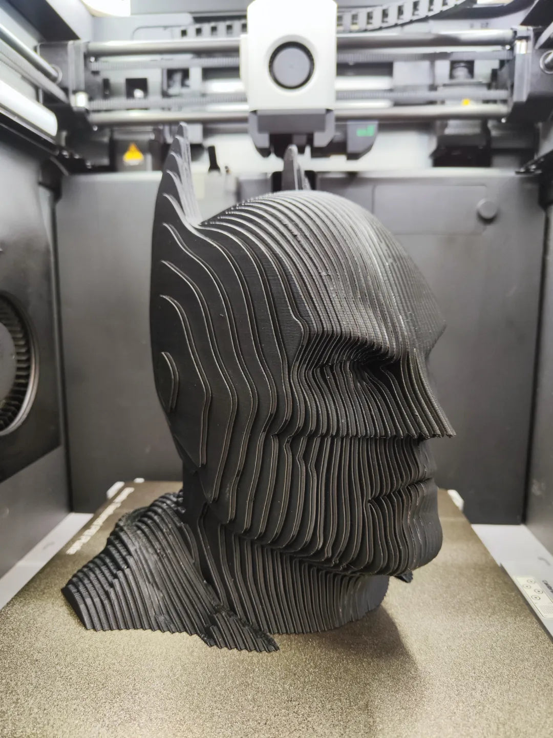 Batman bust art design