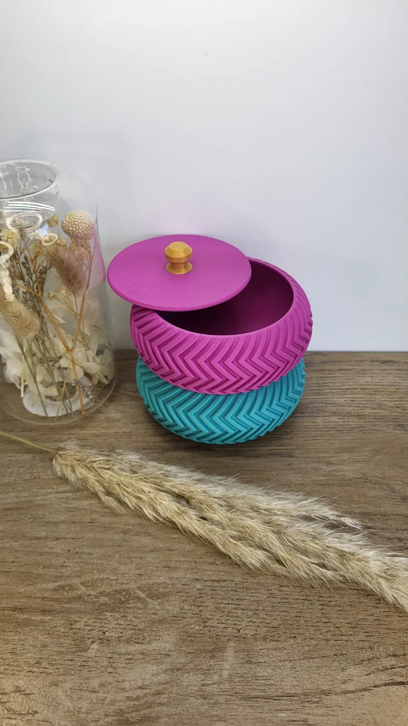 Jewelry Box Zig Zag Waves