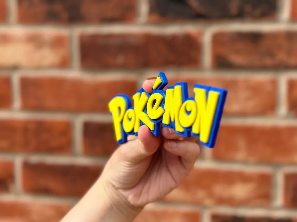 Pokemon Logo Plaque