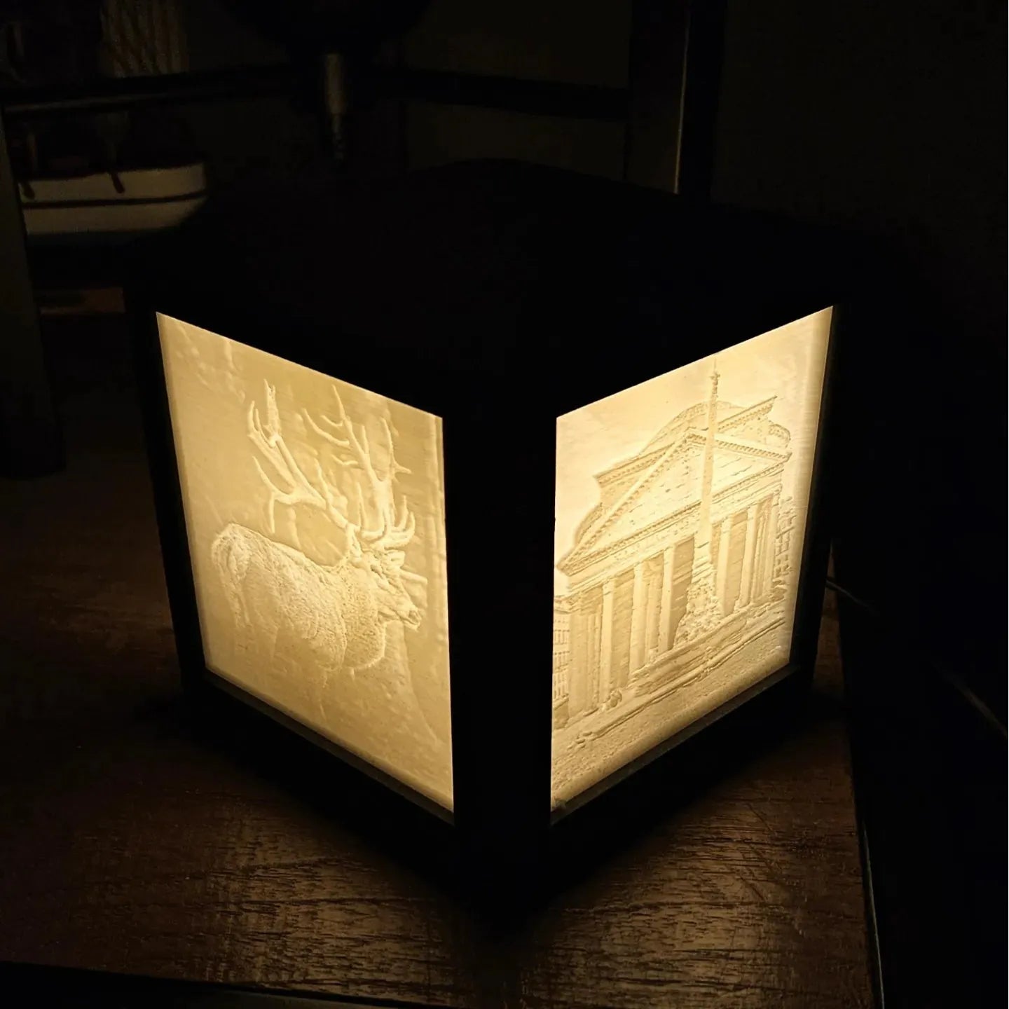 Lithopane Photo box