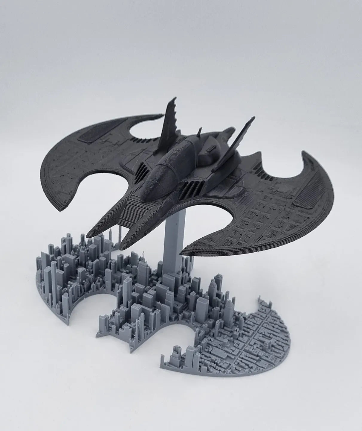 Batwing over Gotham