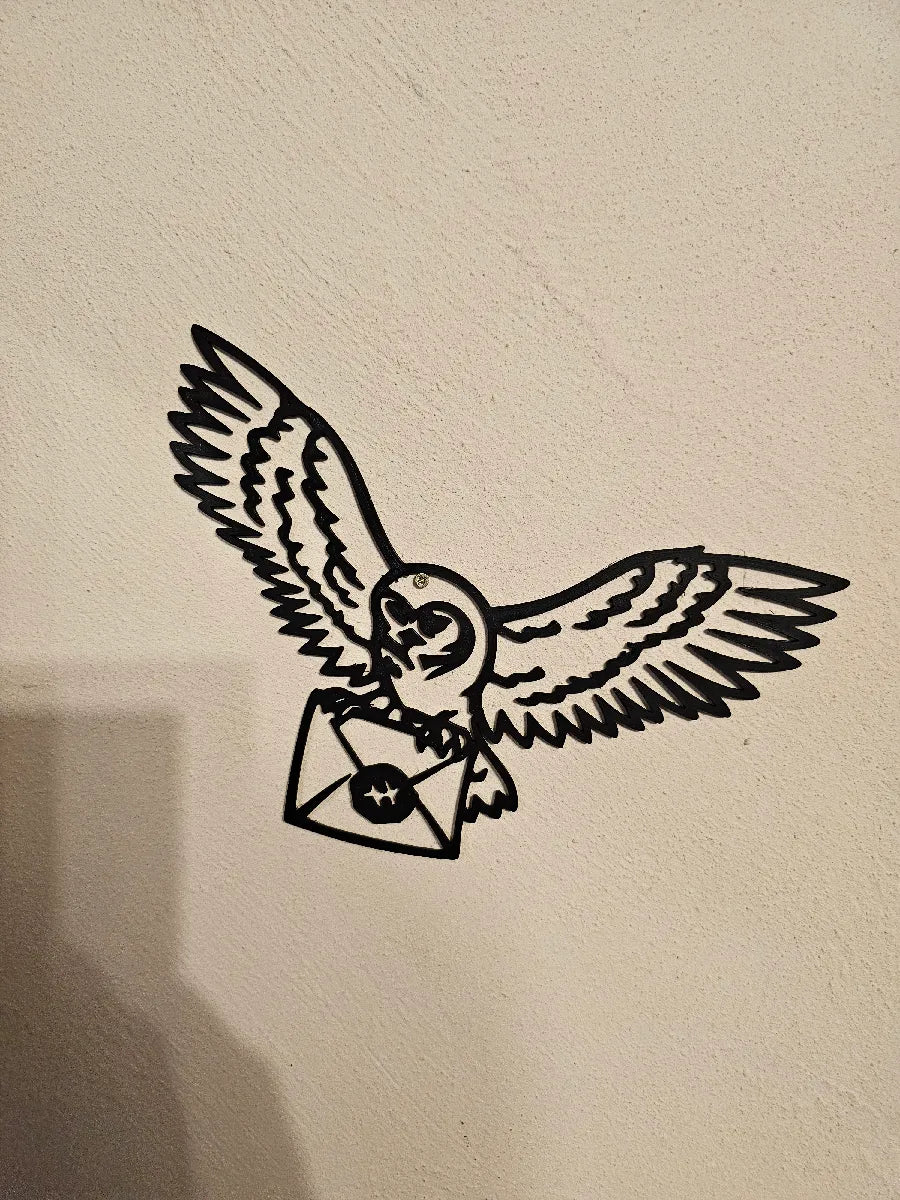 Hedwig - Harry Potter White Owl Wall Art