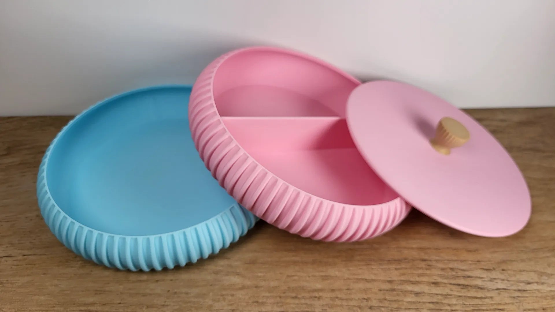 Stackable Bowl Tray - Straight +Inlays