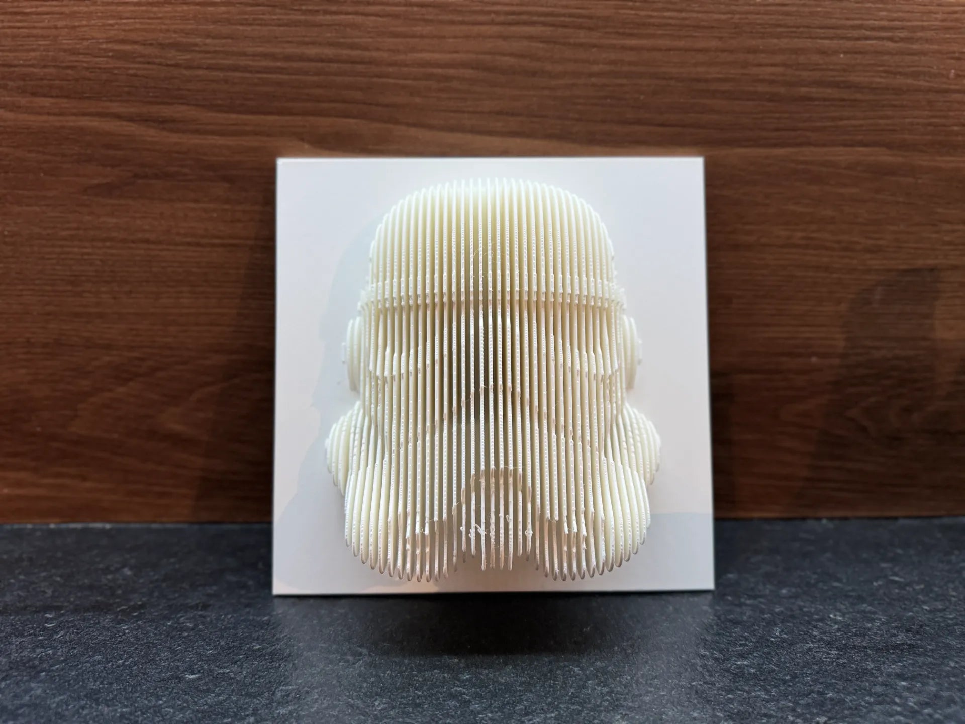 Stormtrooper layered sculpture