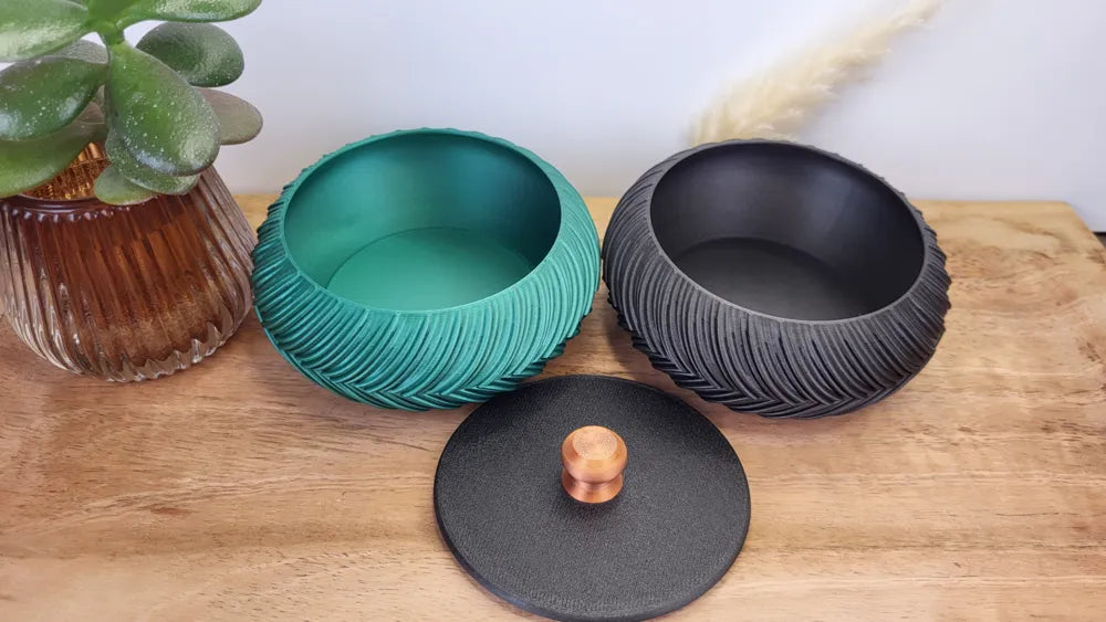 Jewelry Box Stackable Feather