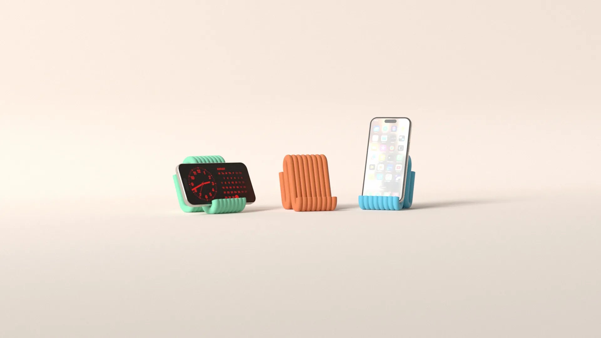 mobile phone stand. aesthtic wiggle phone rest