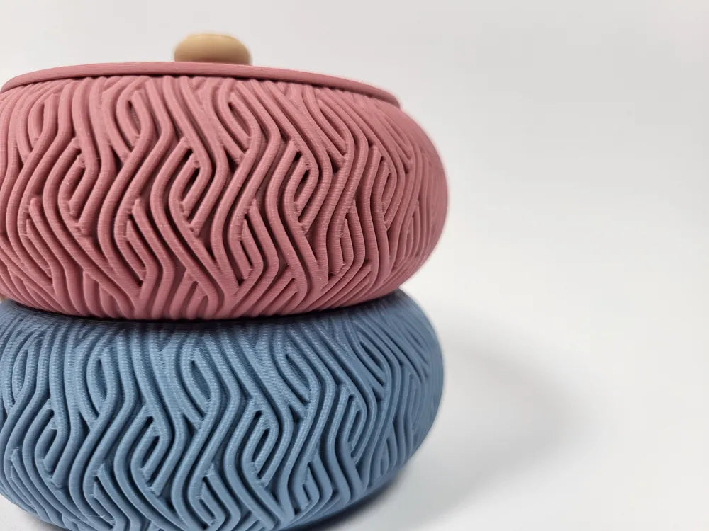 Jewelry Box Stackable Wave Art