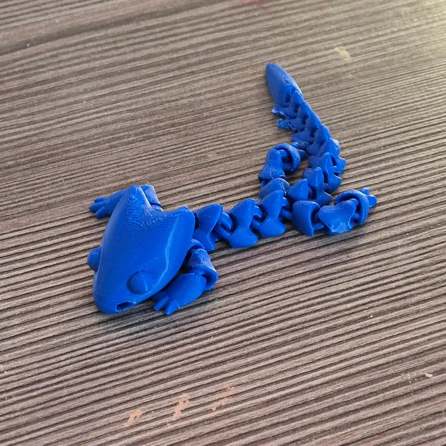 Articulated dragon 001 - Keychain