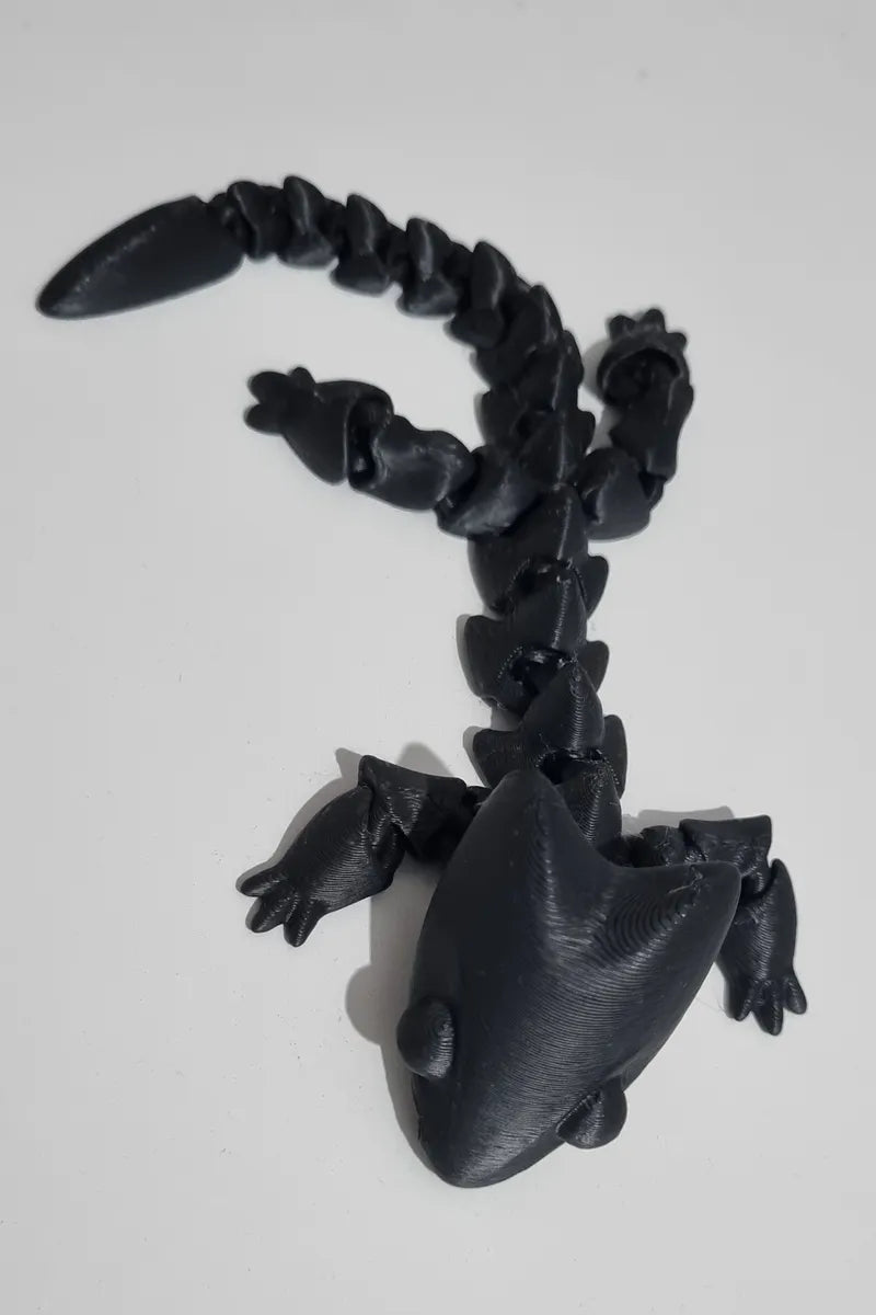 Articulated dragon 001 - Keychain