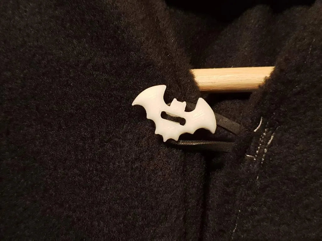 Bat shaped Button