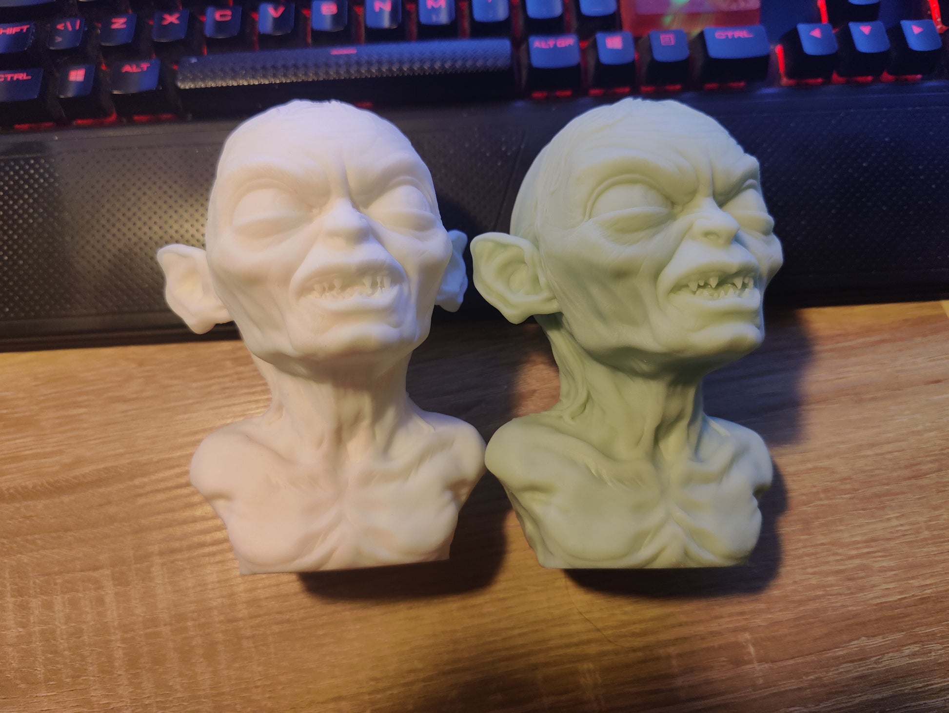 Golum bust
