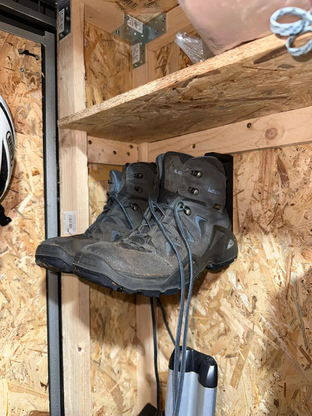 Wall Mounted Boot / shoes Hooks - Space Saving Storage Solution