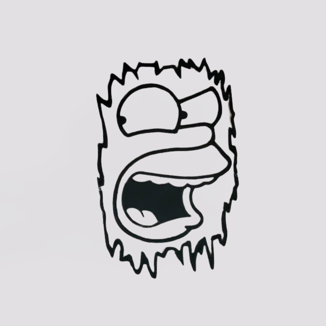 Homer The Shining - Simpsons Wall Art