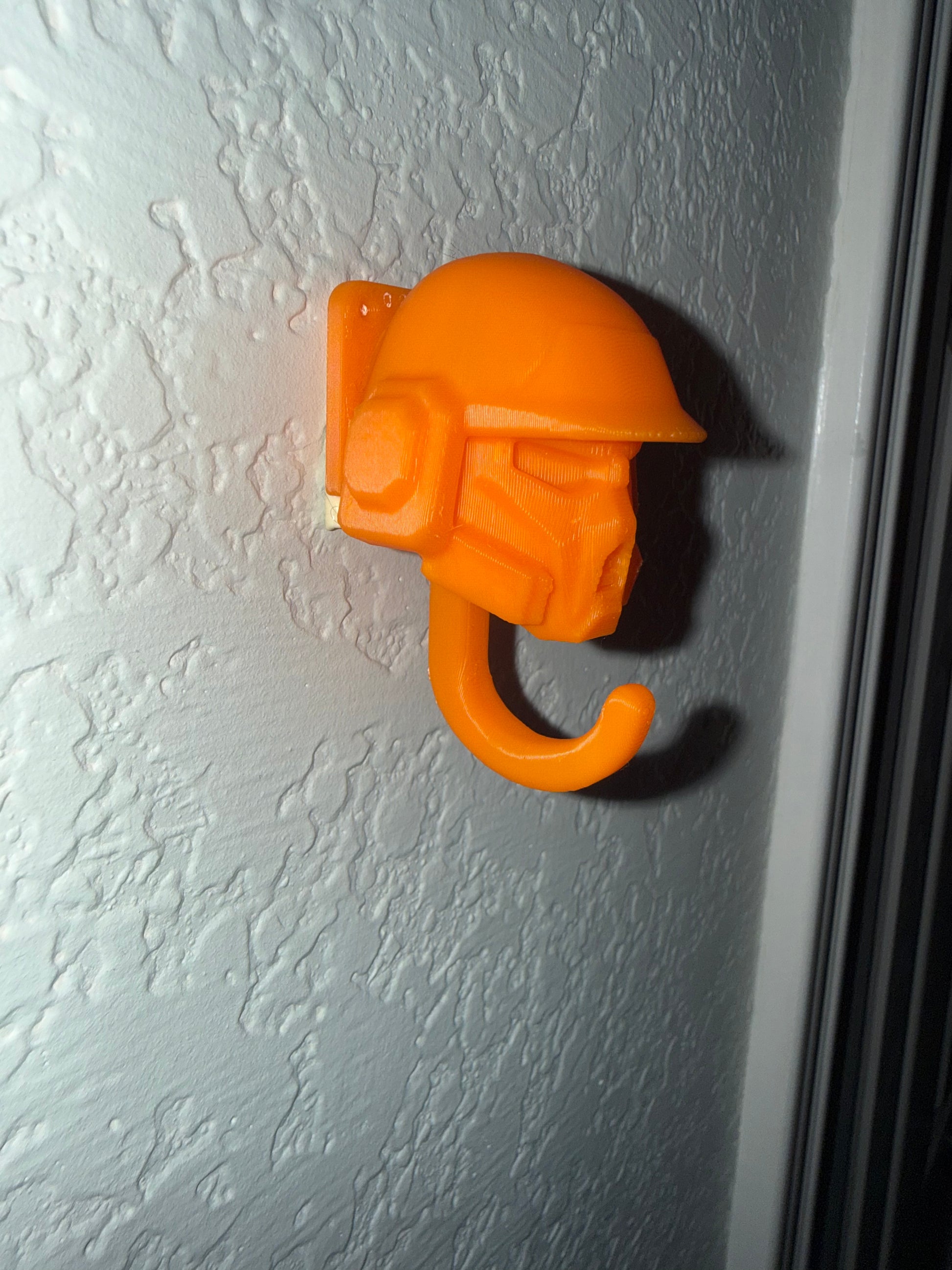 Helldivers Themed Helmet Wall Hook