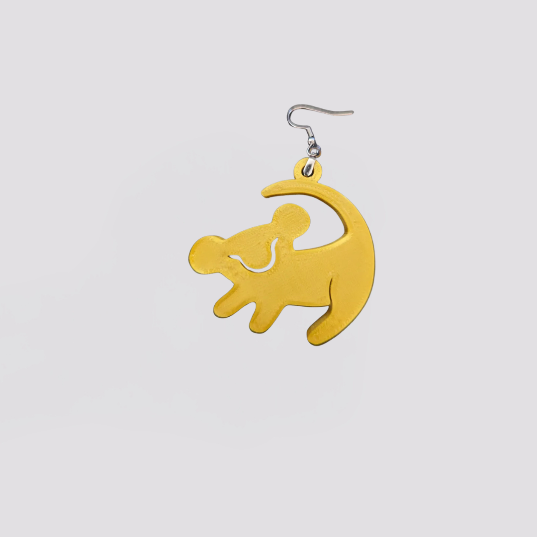 Lion King earrings