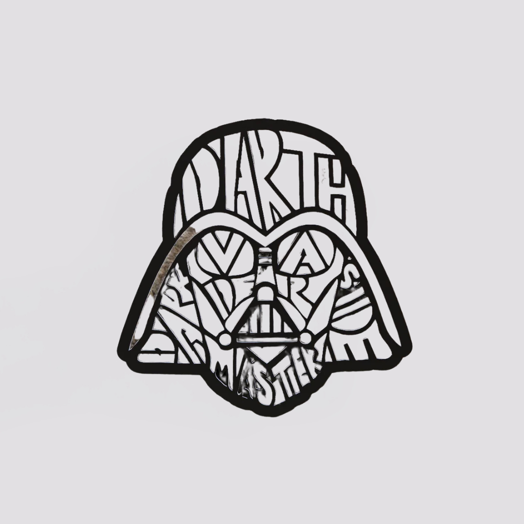 Darth Vader wall art 2