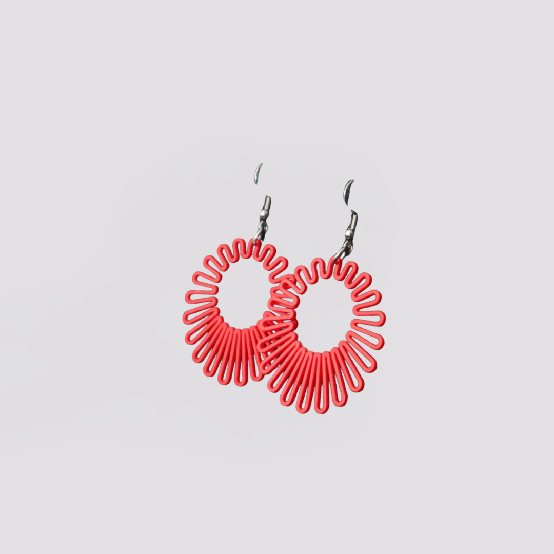 Single line earrings