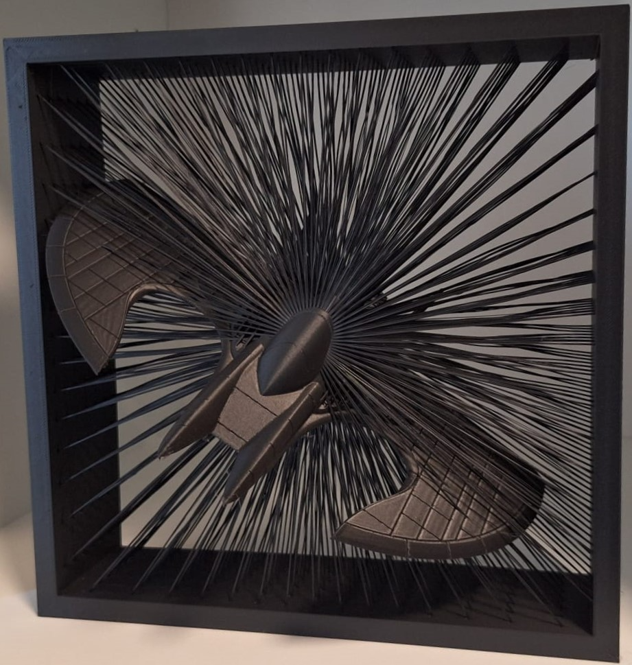 batwing string art box