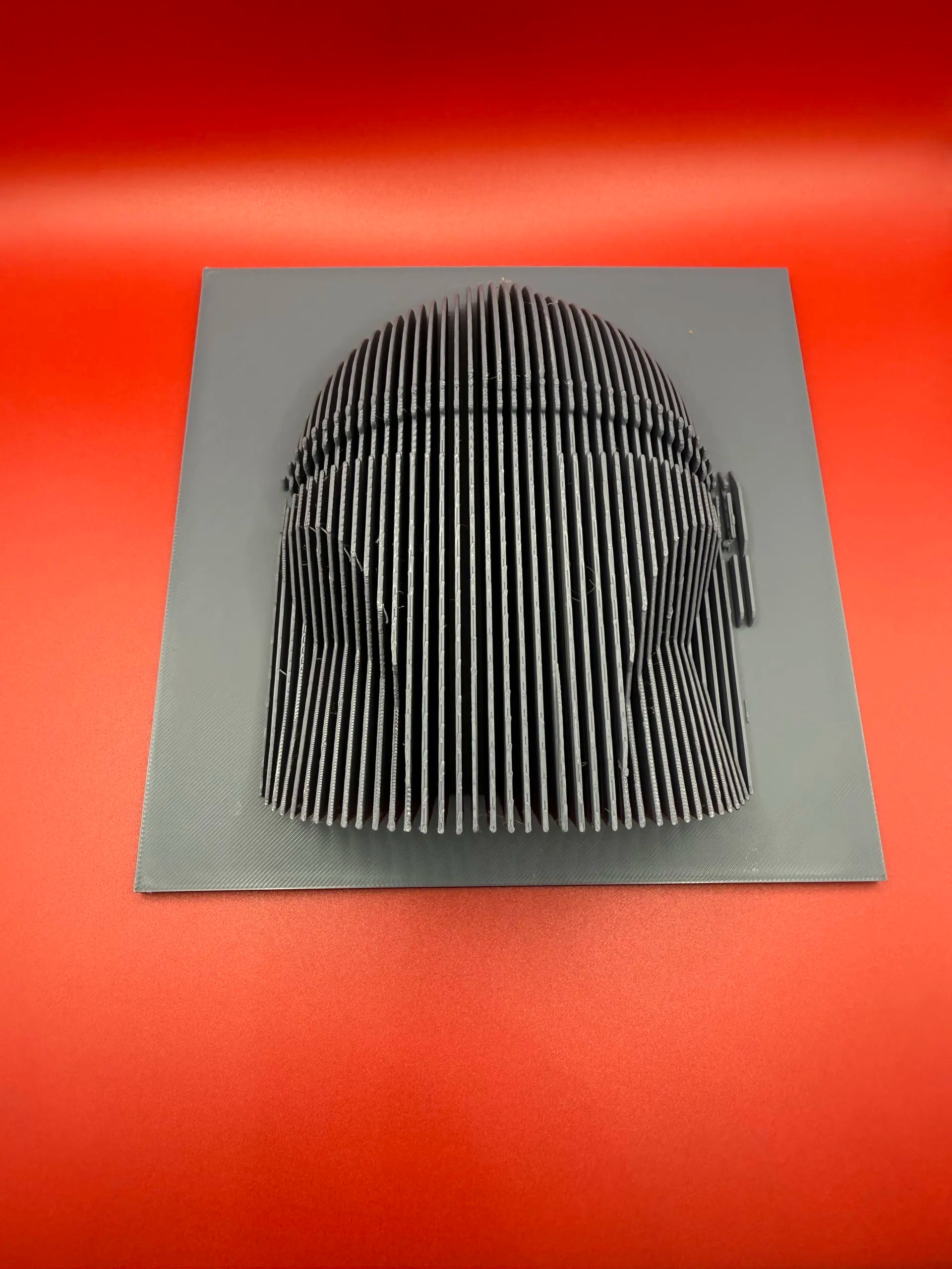 The Mandalorian layered sculpture