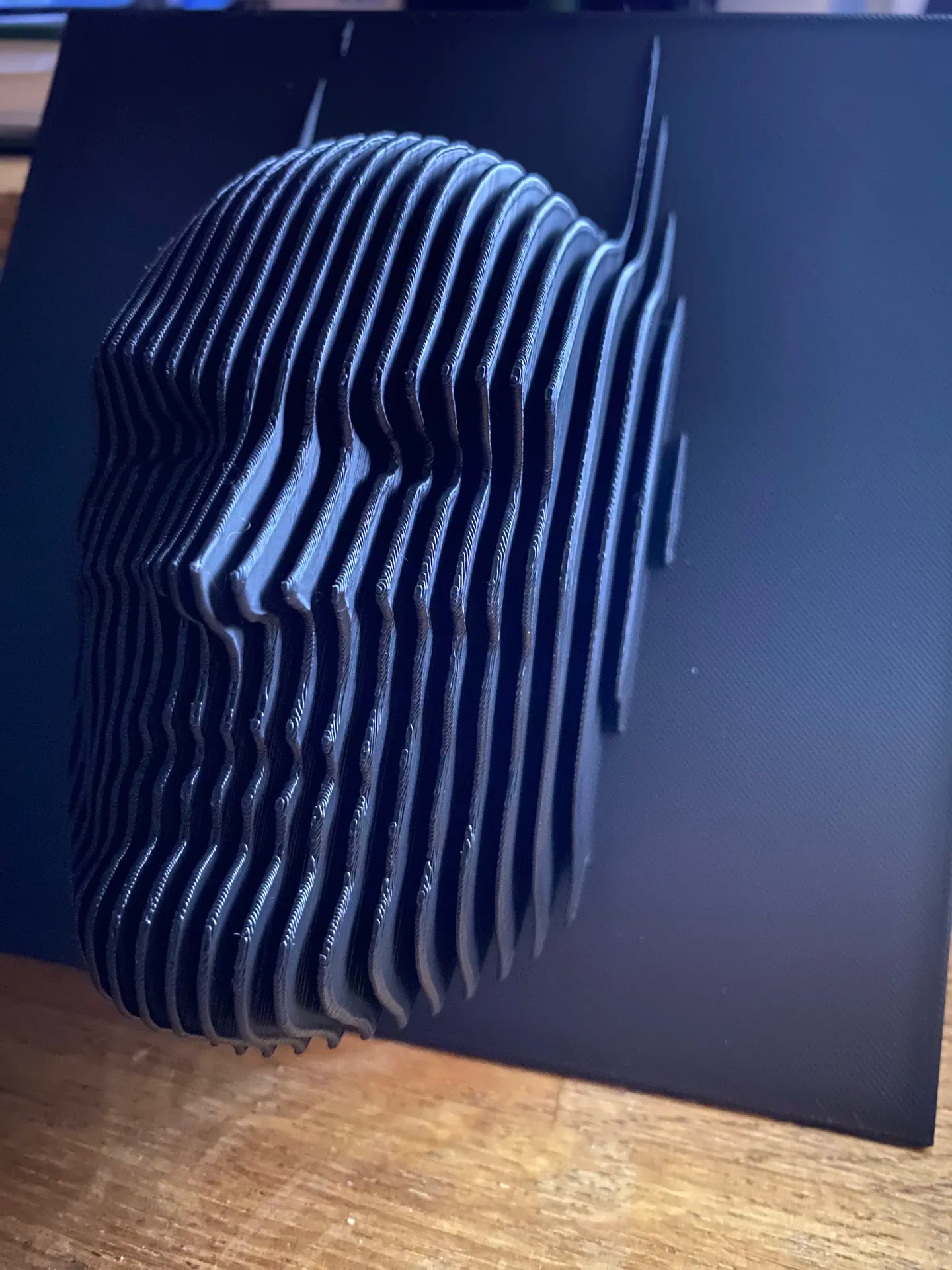 Batman layered sculpture wall art