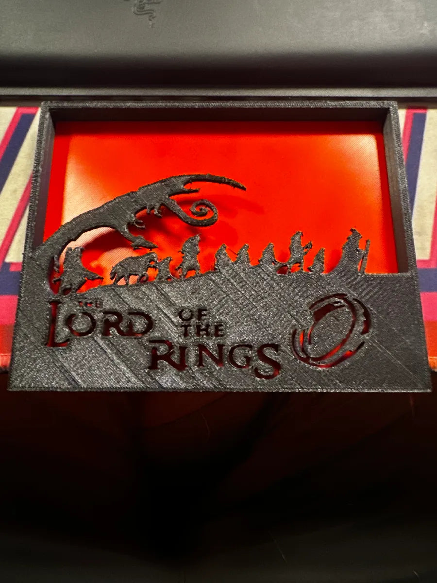 Lord of the Rings silhouette art