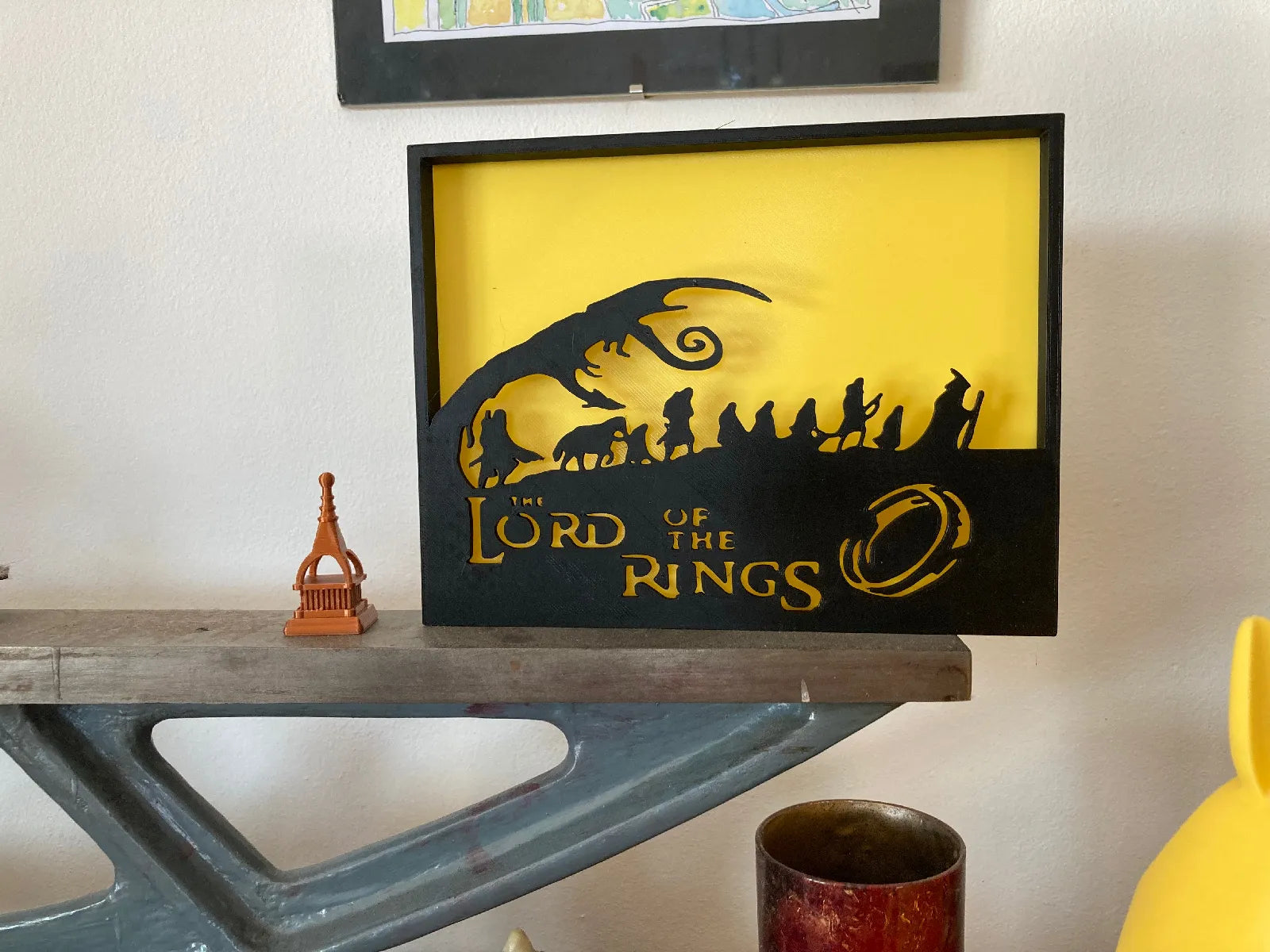 Lord of the Rings silhouette art