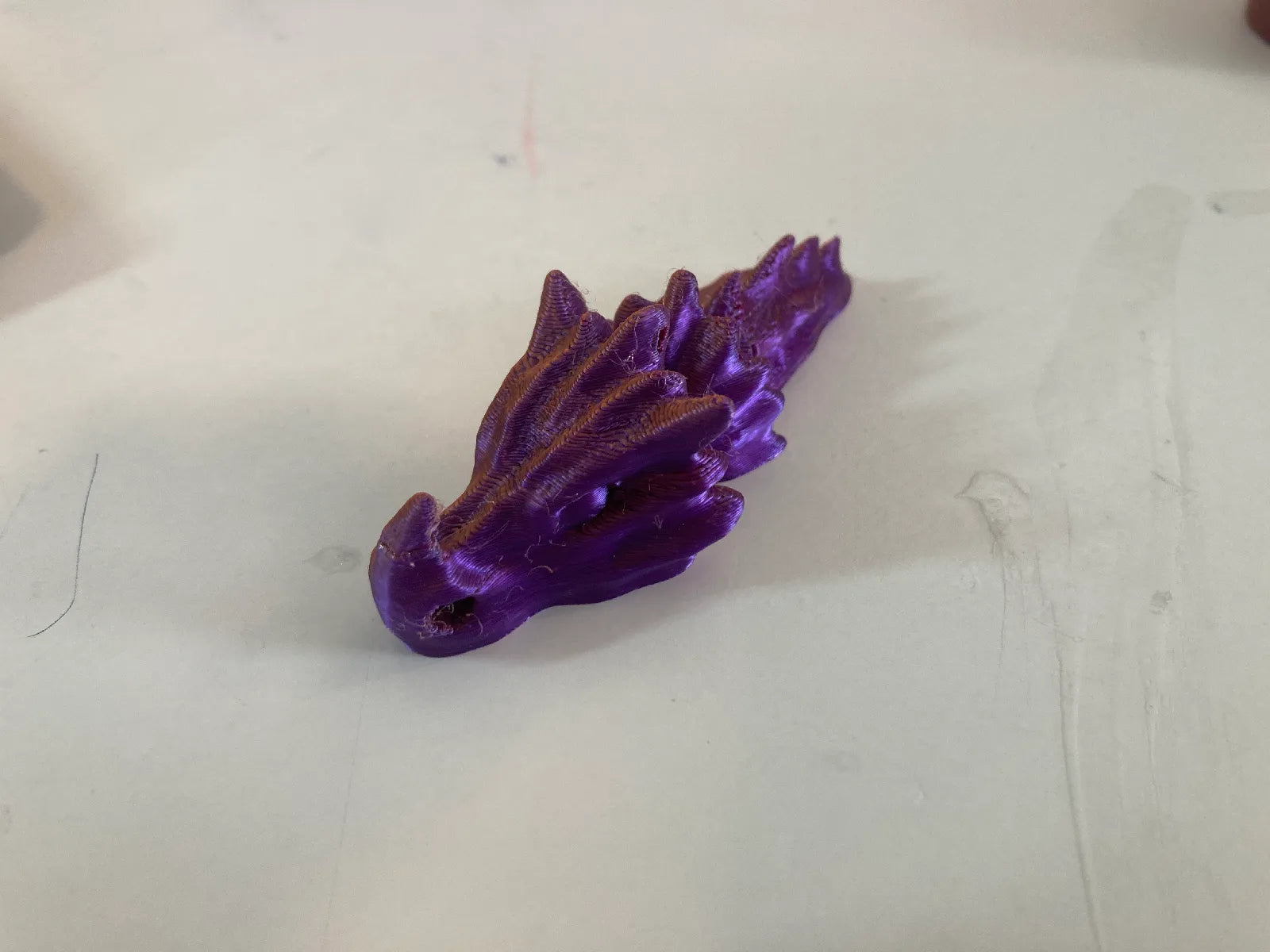 bone dragon keychain