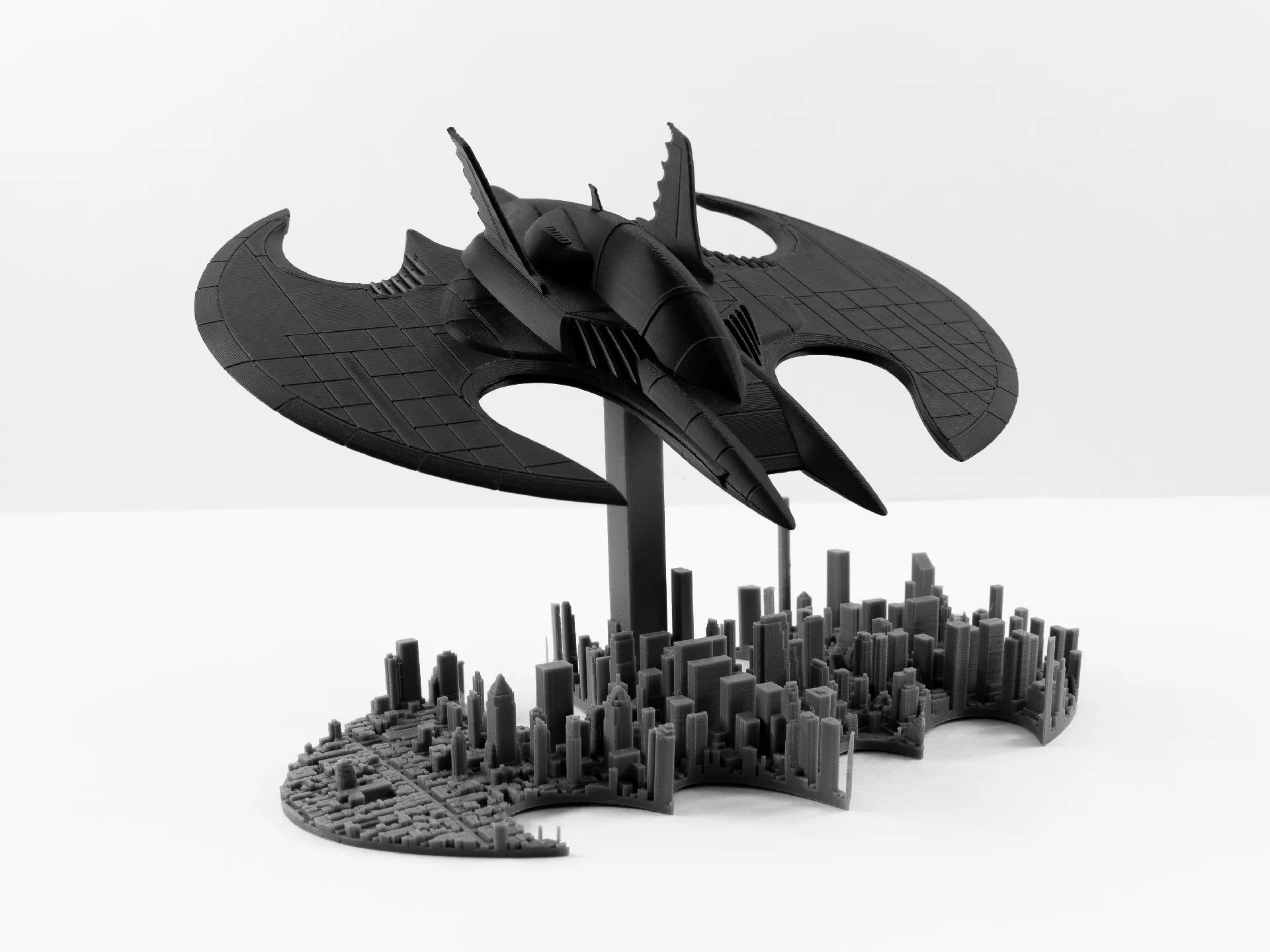 Batwing over Gotham