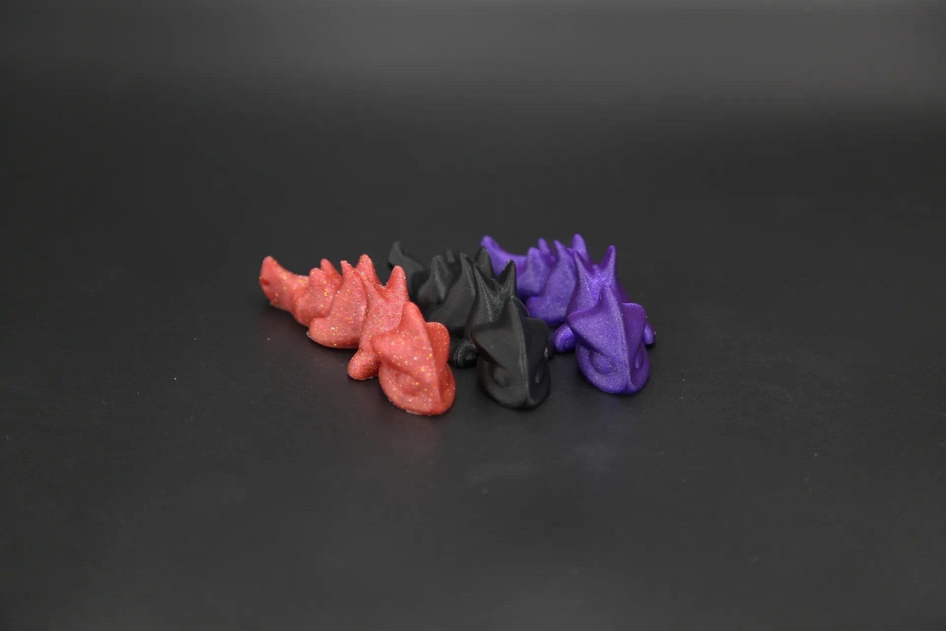 Mini Articualted Dragon Keychain