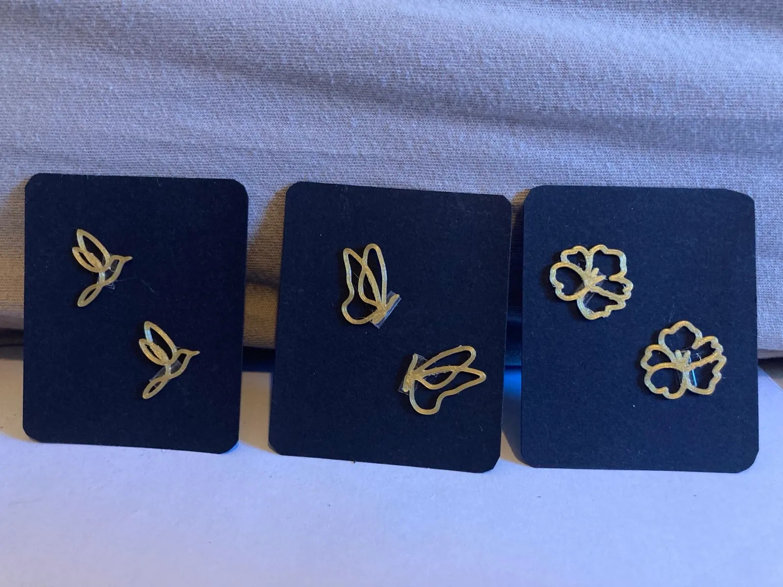 One Line Art: Earrings set