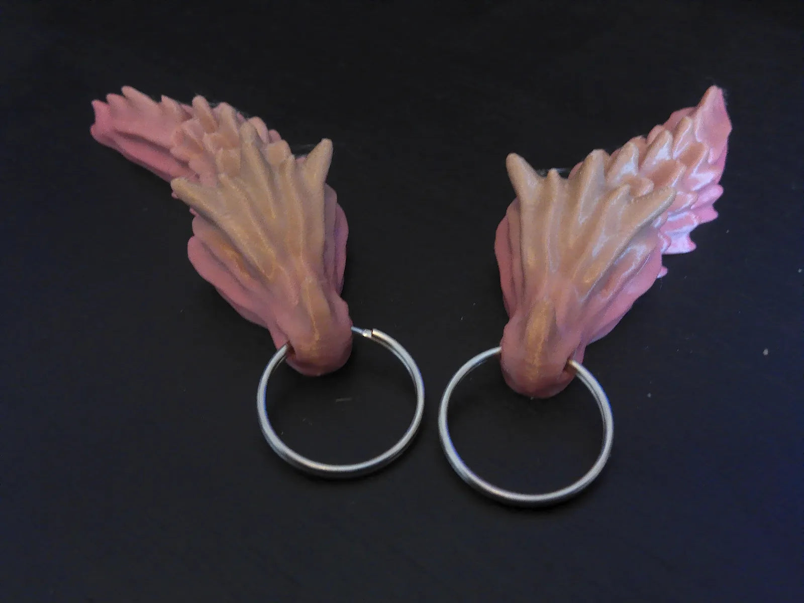 bone dragon keychain