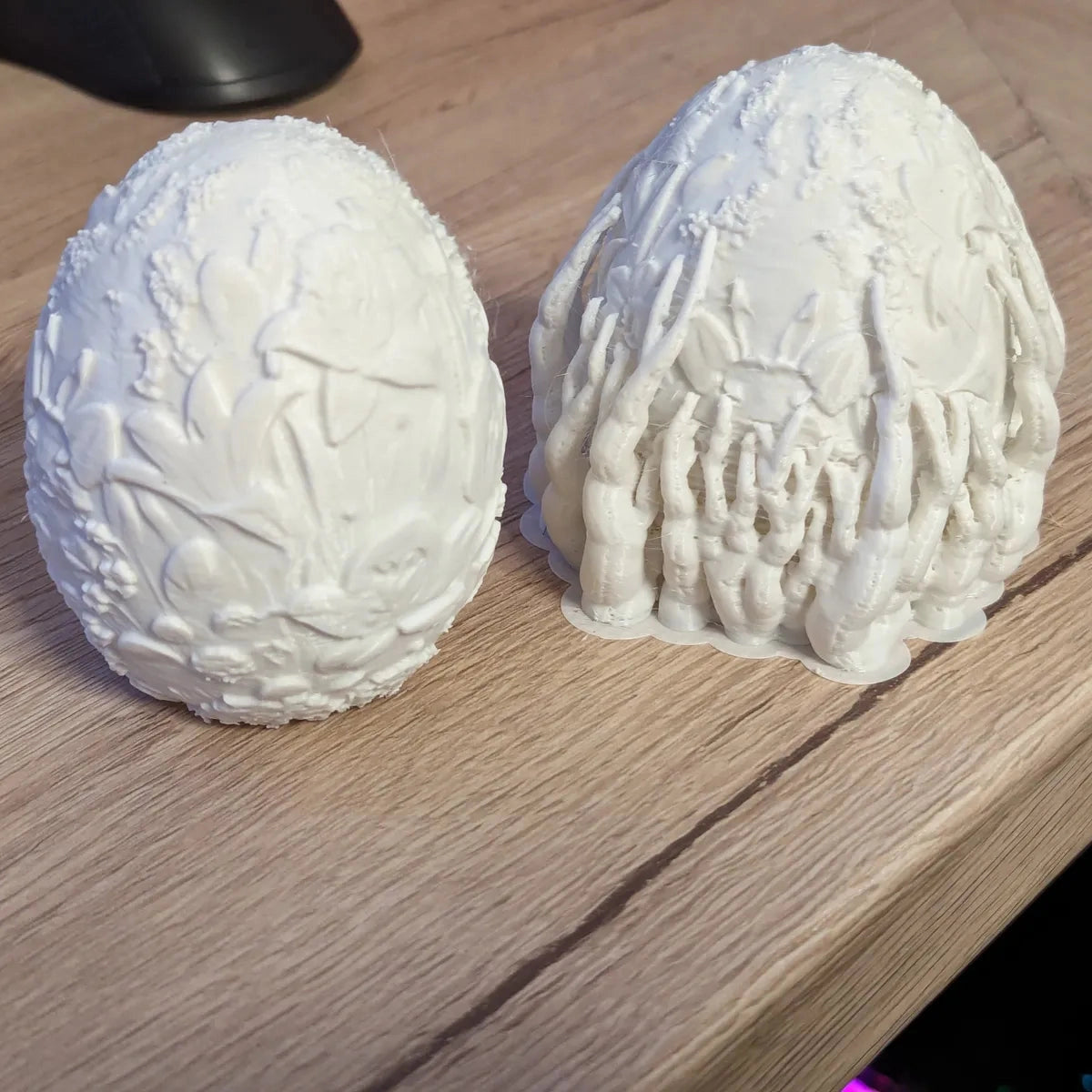 Flowery Egg with Tealight