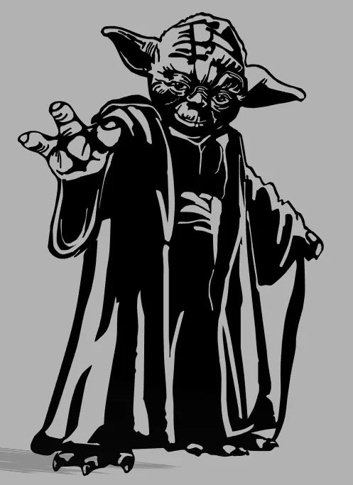 Wallart Yoda