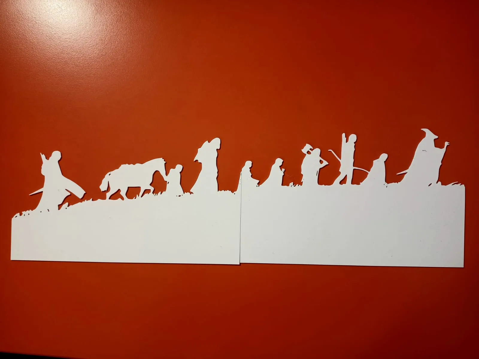 The lord of the rings - Fellowship - wall art