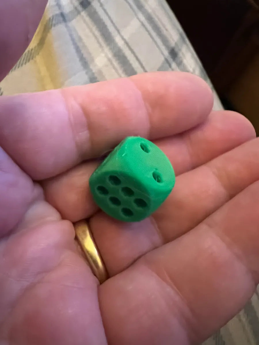 Emergency dice button