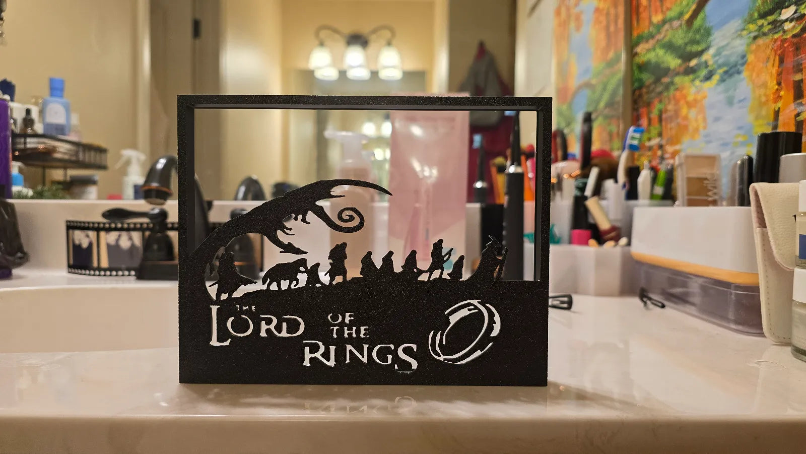 Lord of the Rings silhouette art