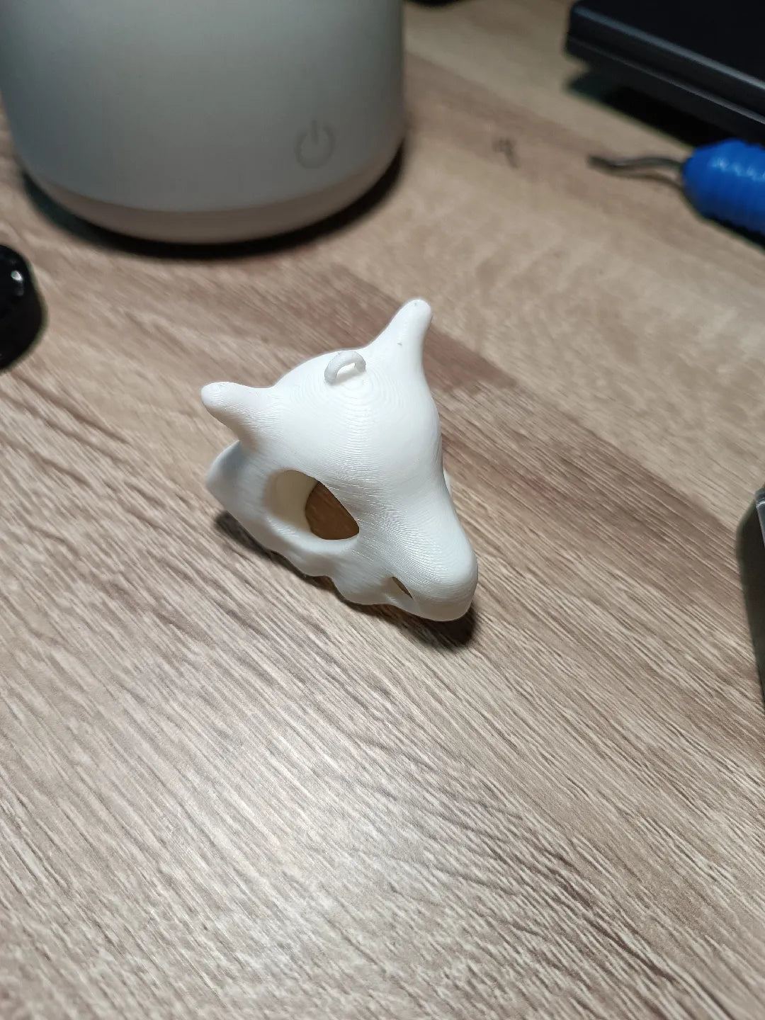 Cubone Pokemon Skull Keychain