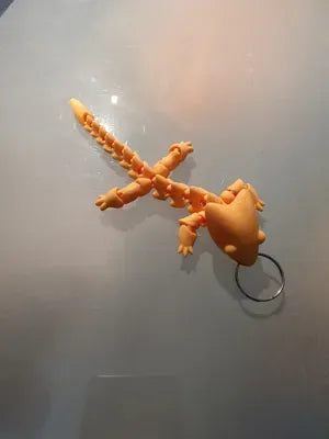 Articulated dragon 001 - Keychain