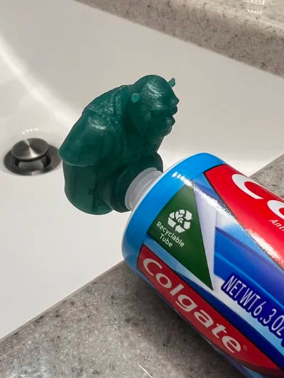 Shrek Toothpaste Dispenser Cap - Funny Gag Gift