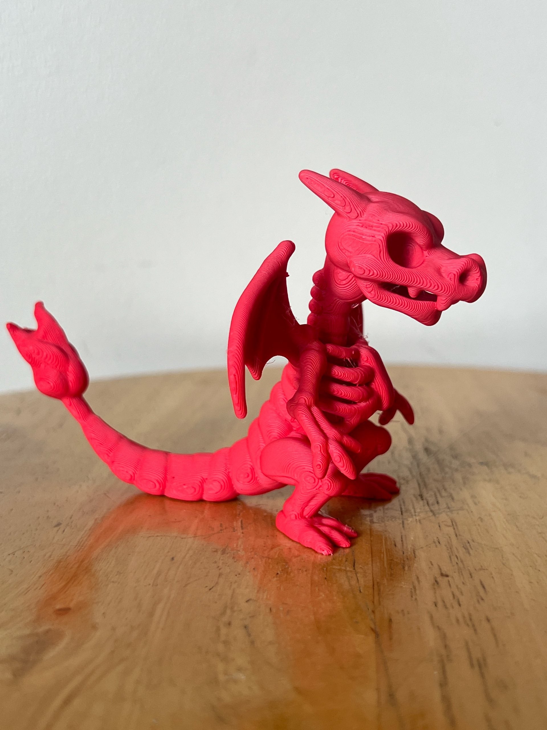 Charizard pokemon Skeleton Figure Dragon Fossil