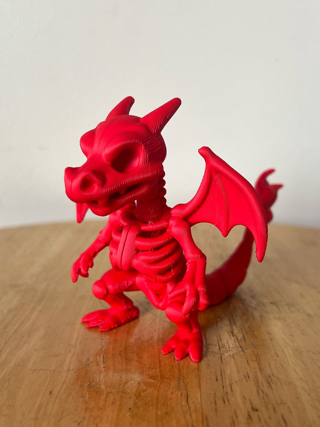 Charizard pokemon Skeleton Figure Dragon Fossil