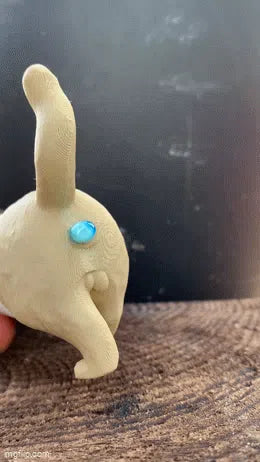 Novelty Animal Butt Toothpaste Cap - Humorous Dispenser