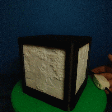 Lithopane Photo box