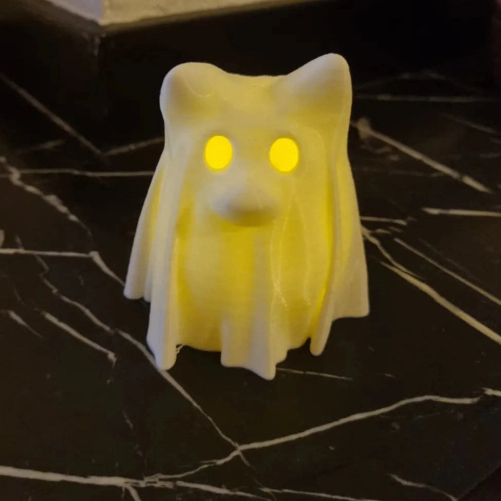 Ghost dog tealight