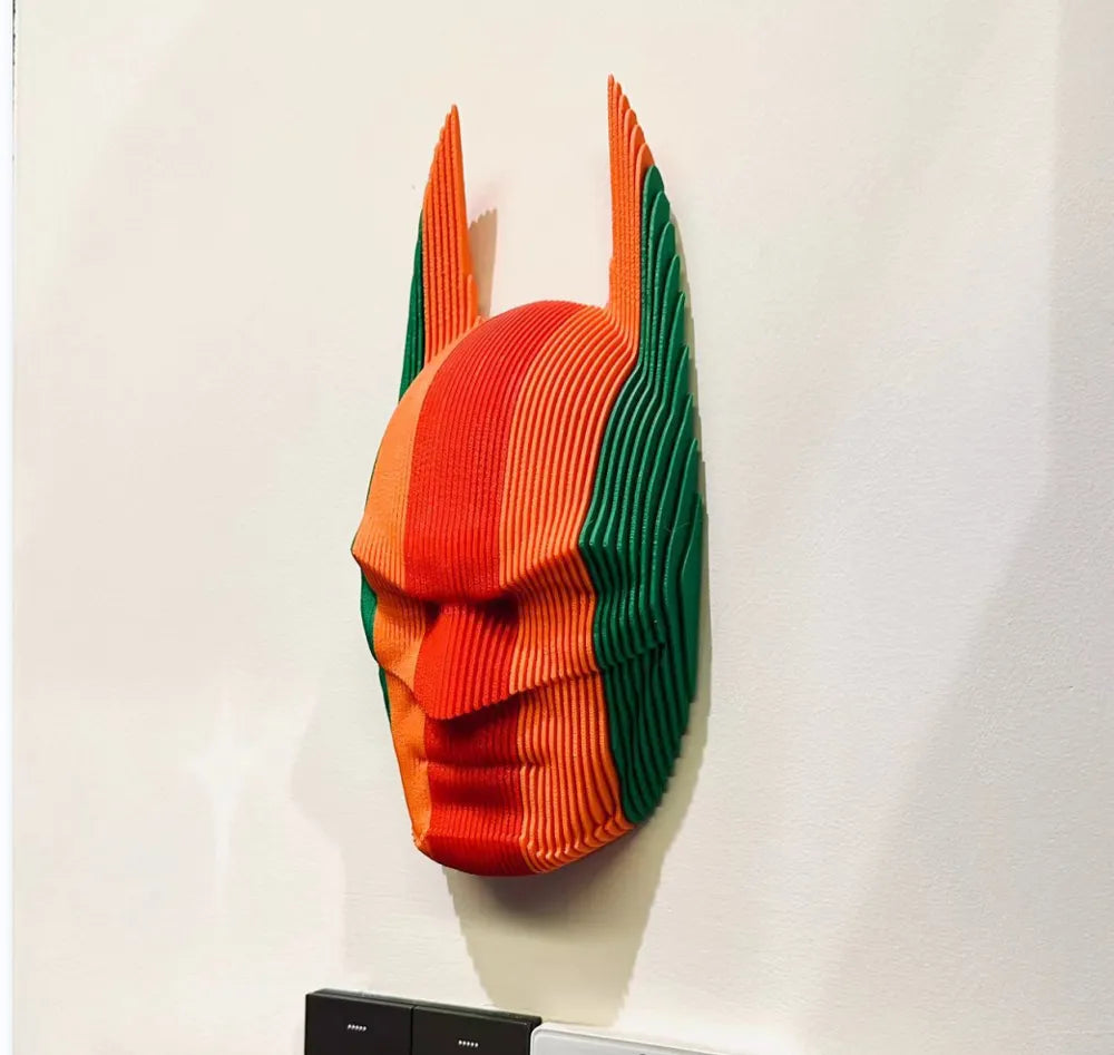 Batman Multi Colored Face Bust